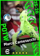 بطاقة Marco Carnesecchi · GK