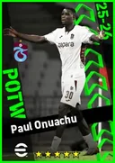 بطاقة Paul Onuachu · CF