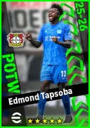 بطاقة Edmond Tapsoba · CB