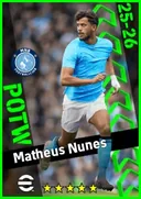Carte de Matheus Nunes · RB