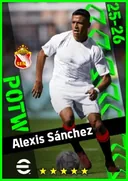 Carte de Alexis Sánchez · RMF