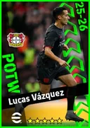 Carte de Lucas Vázquez · RB