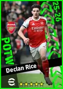 Carte de Declan Rice · CMF