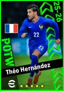 بطاقة Théo Hernández · LB