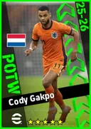 Carte de Cody Gakpo · LWF
