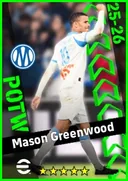 Carte de Mason Greenwood · RWF
