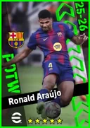 بطاقة Ronald Araújo · CF
