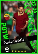 Paulo Dybala CF card