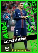 بطاقة Achraf Hakimi · RB