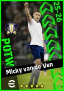 Micky van de Ven CB card