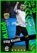 Filip Kostić LMF card