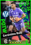 Carte de Gerónimo Rulli · GK