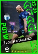 Carte de Federico Dimarco · LMF