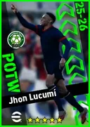 Carte de Jhon Lucumí · CB