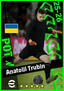 بطاقة Anatolii Trubin · GK