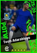 Carte de Tosin Adarabioyo · CB