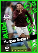 Carte de Morgan Rogers · CF