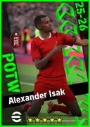 Alexander Isak CF card