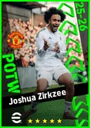 Joshua Zirkzee CF card