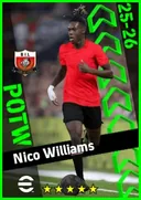 بطاقة Nico Williams · LMF