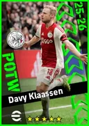 Davy Klaassen CMF card