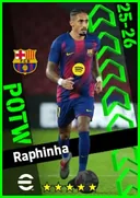 Carte de Raphinha · AMF