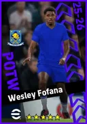بطاقة Wesley Fofana · CB
