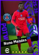 بطاقة Nuno Mendes · LB