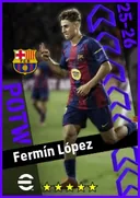 Carte de Fermín López · AMF