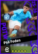 بطاقة Phil Foden · AMF