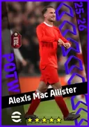 بطاقة Alexis Mac Allister · CMF