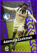 Carte de Ademola Lookman · AMF