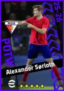 بطاقة Alexander Sørloth · CF