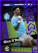 Carte de Nico O'Reilly · LB