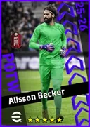 Carte de Alisson Becker · GK