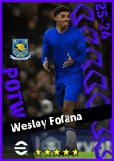 Carte de Wesley Fofana · CB