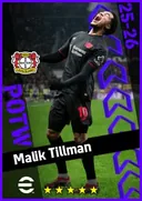 بطاقة Malik Tillman · AMF