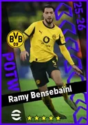 Carte de Ramy Bensebaïni · CB