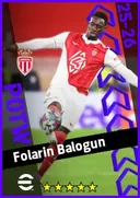 بطاقة Folarin Balogun · CF