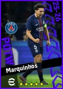بطاقة Marquinhos · CB