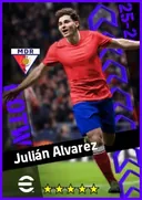 Carte de Julián Alvarez · CF