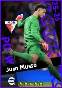 Juan Musso GK card