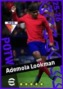 بطاقة Ademola Lookman · LMF