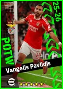 بطاقة Vangelis Pavlidis · CF