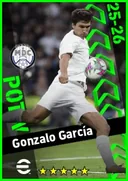 بطاقة Gonzalo García · CF