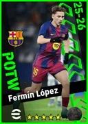 بطاقة Fermín López · AMF