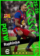 Carte de Raphinha · LWF