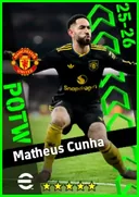 بطاقة Matheus Cunha · CF
