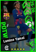 Carte de Lamine Yamal · RWF