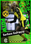 Carte de Serhou Guirassy · CF